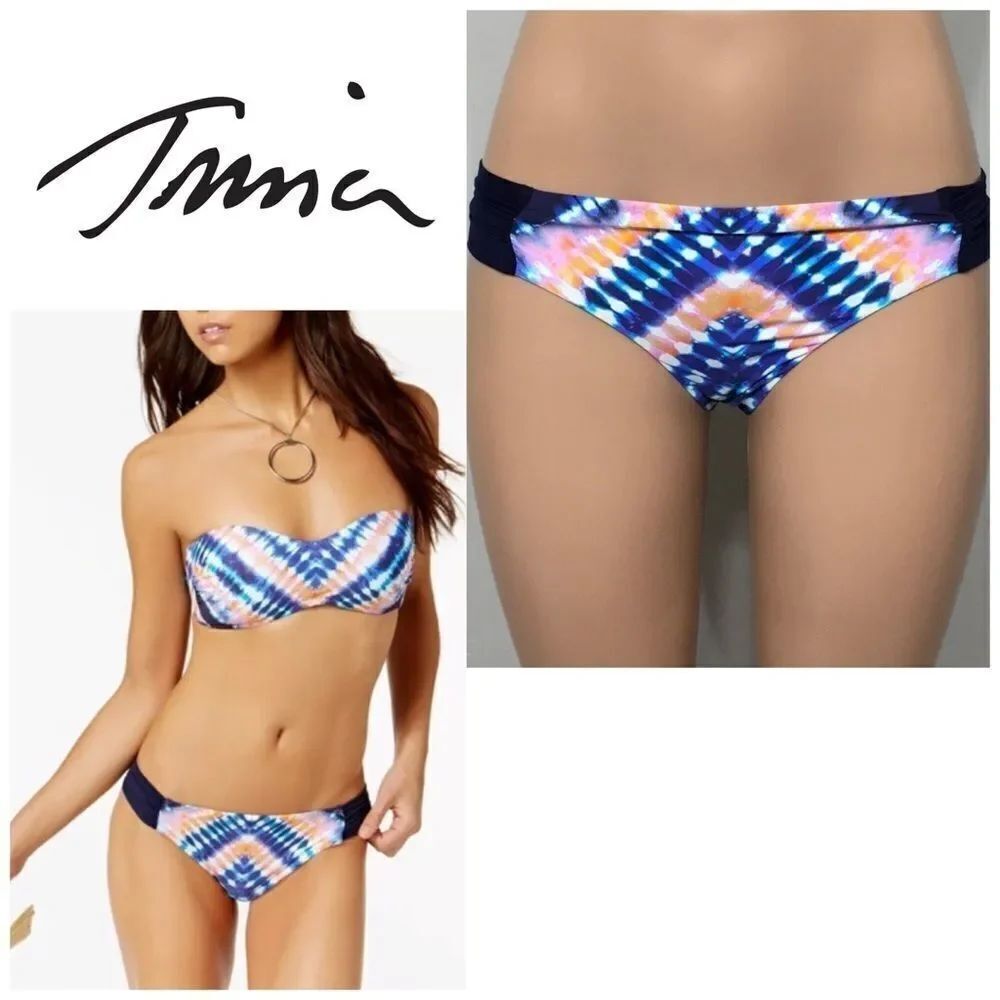 New. Trina Turk Moonlight Tie Dye bikini bottoms. 4